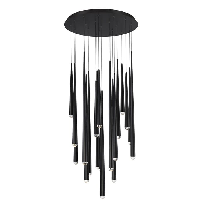 Modern Forms Cascade 21-Light 26" in Black Modern Forms Cascade 21-Light 26" in Black