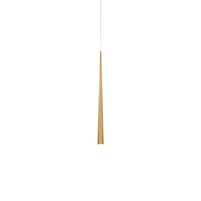 Modern Forms Cascade Pendant Light in Aged Brass Modern Forms Cascade Pendant Light in Aged Brass