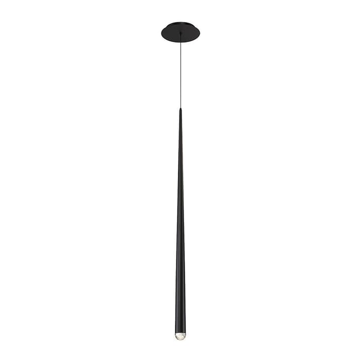 Modern Forms Cascade 7" Pendant Light in Black Modern Forms Cascade 7" Pendant Light in Black