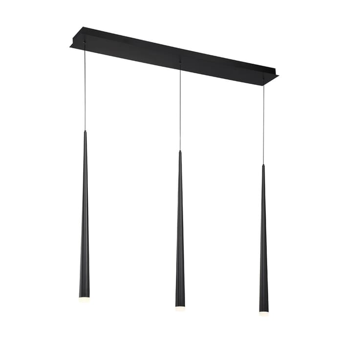Modern Forms Cascade 3-Light 40" in Black Modern Forms Cascade 3-Light 40" in Black