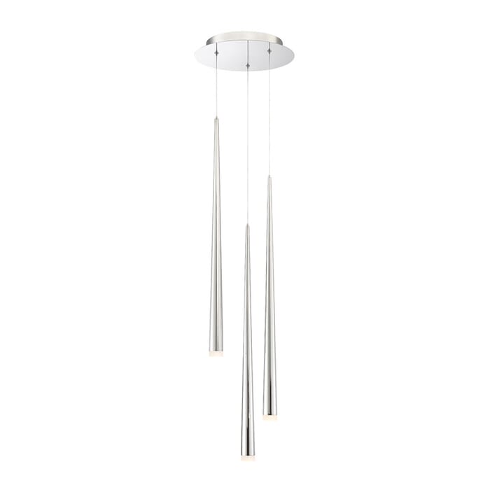 Modern Forms Cascade 3-Light 12" in Polished Nickel Modern Forms Cascade 3-Light 12" in Polished Nickel