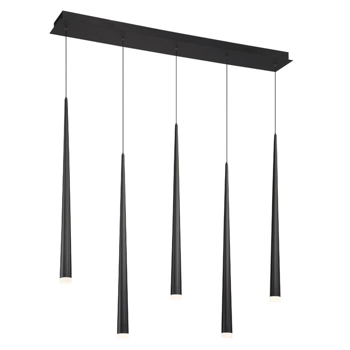 Modern Forms Cascade 5-Light 40" in Black Modern Forms Cascade 5-Light 40" in Black