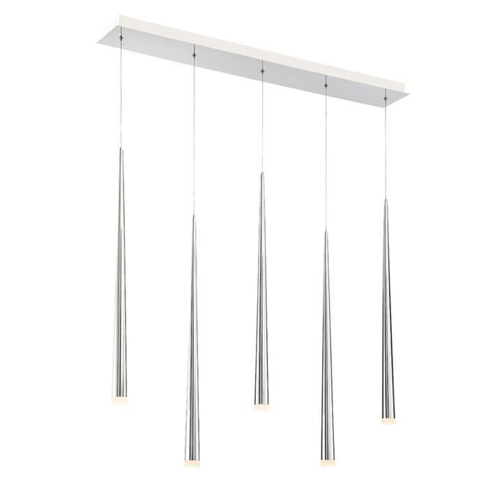 Modern Forms Cascade 5-Light 40" in Polished Nickel Modern Forms Cascade 5-Light 40" in Polished Nickel