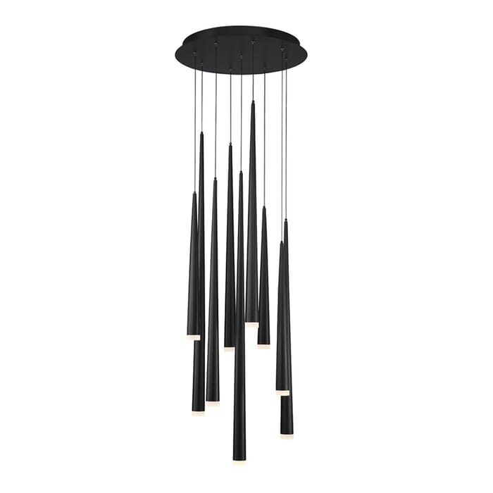 Modern Forms Cascade 9-Light 17" in Black Modern Forms Cascade 9-Light 17" in Black