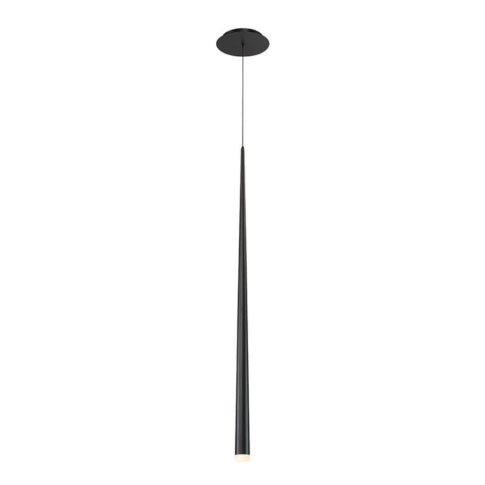 Modern Forms Cascade 7" Pendant Light in Black Modern Forms Cascade 7" Pendant Light in Black