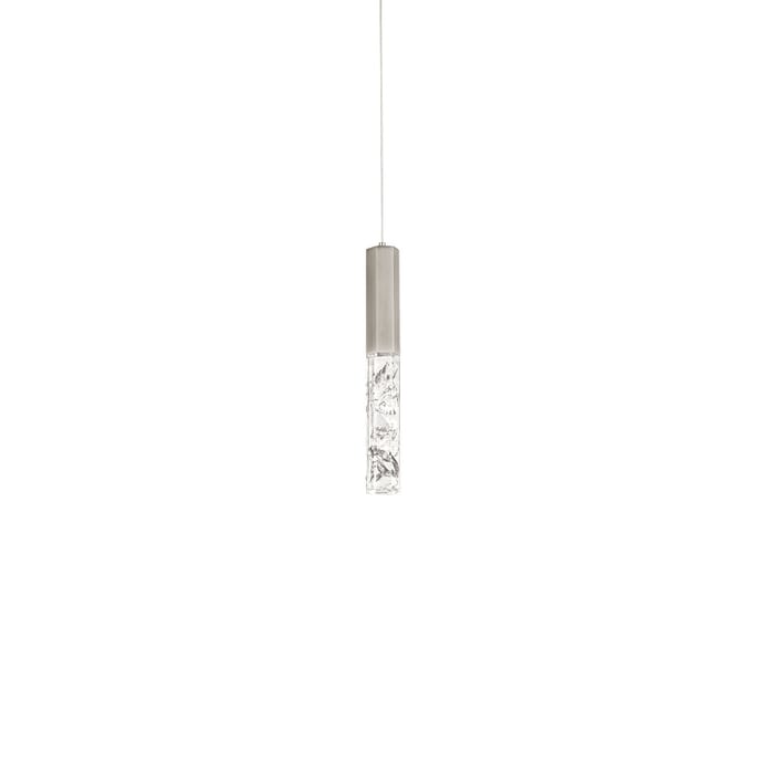 Modern Forms Basalt Pendant Light in Brushed Nickel Modern Forms Basalt Pendant Light in Brushed Nickel