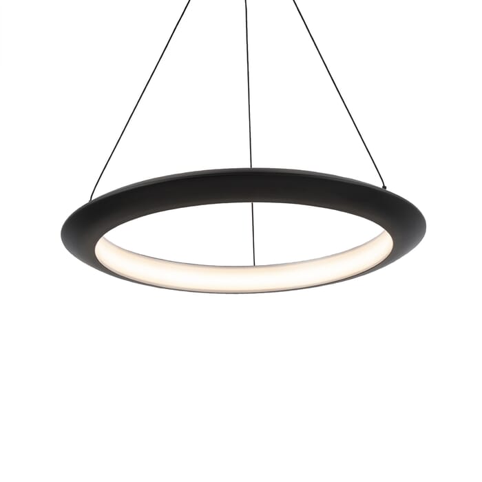 Modern Forms The Ring Pendant Light in Black Modern Forms The Ring Pendant Light in Black