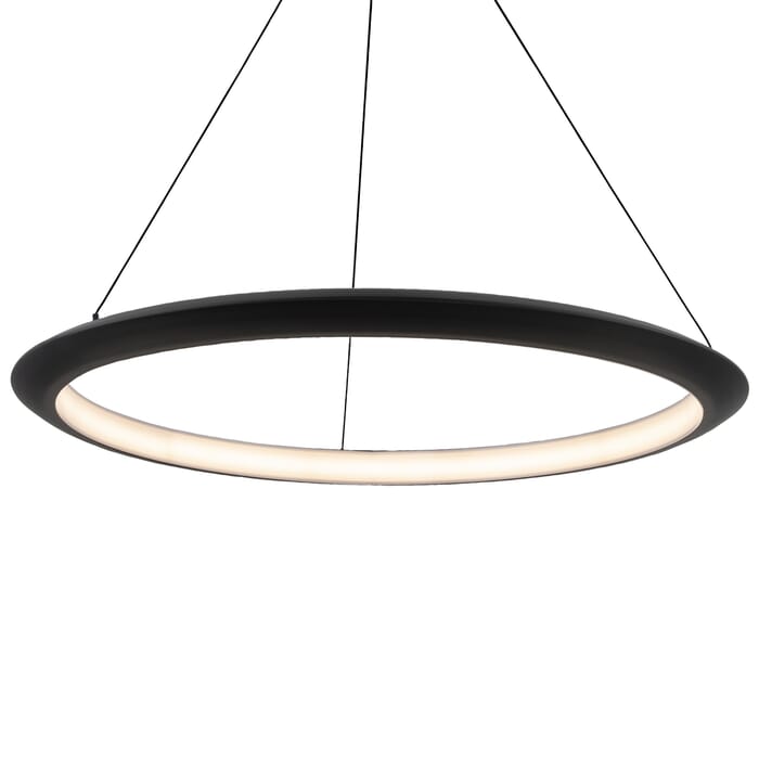 Modern Forms The Ring Pendant Light in Black Modern Forms The Ring Pendant Light in Black