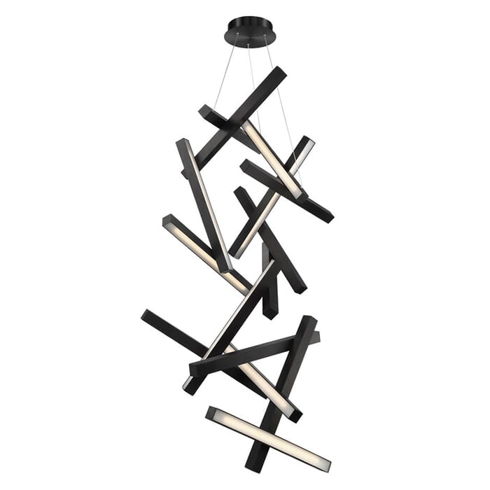 Modern Forms Chaos 15-Light 28" in Black Modern Forms Chaos 15-Light 28" in Black