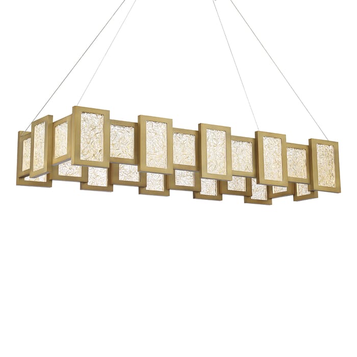 Modern Forms Fury Pendant Light in Aged Brass Modern Forms Fury Pendant Light in Aged Brass