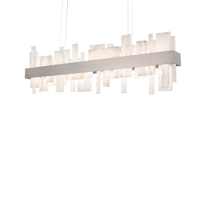 Modern Forms Acropolis Pendant Light in Brushed Nickel Modern Forms Acropolis Pendant Light in Brushed Nickel