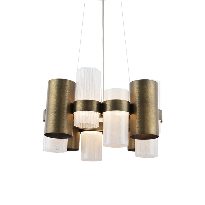 Modern Forms Harmony Transitional Chandelier in Aged Brass Modern Forms Harmony Transitional Chandelier in Aged Brass