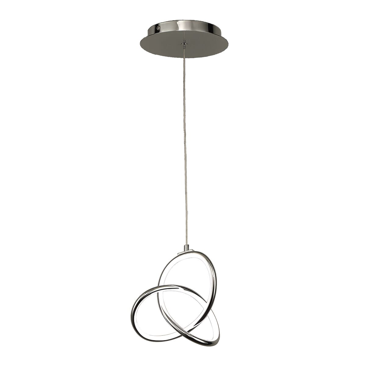 WAC Vornado 3000K Pendant Light in Chrome - PD-84907-CH