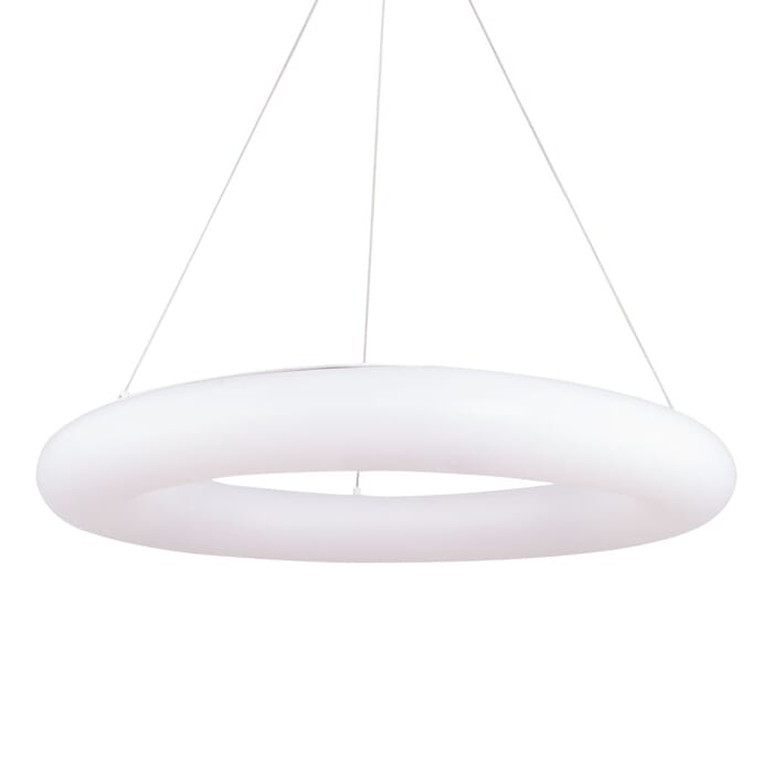 WAC Essence LED Circular Pendant Light in White WAC Essence LED Circular Pendant Light in White