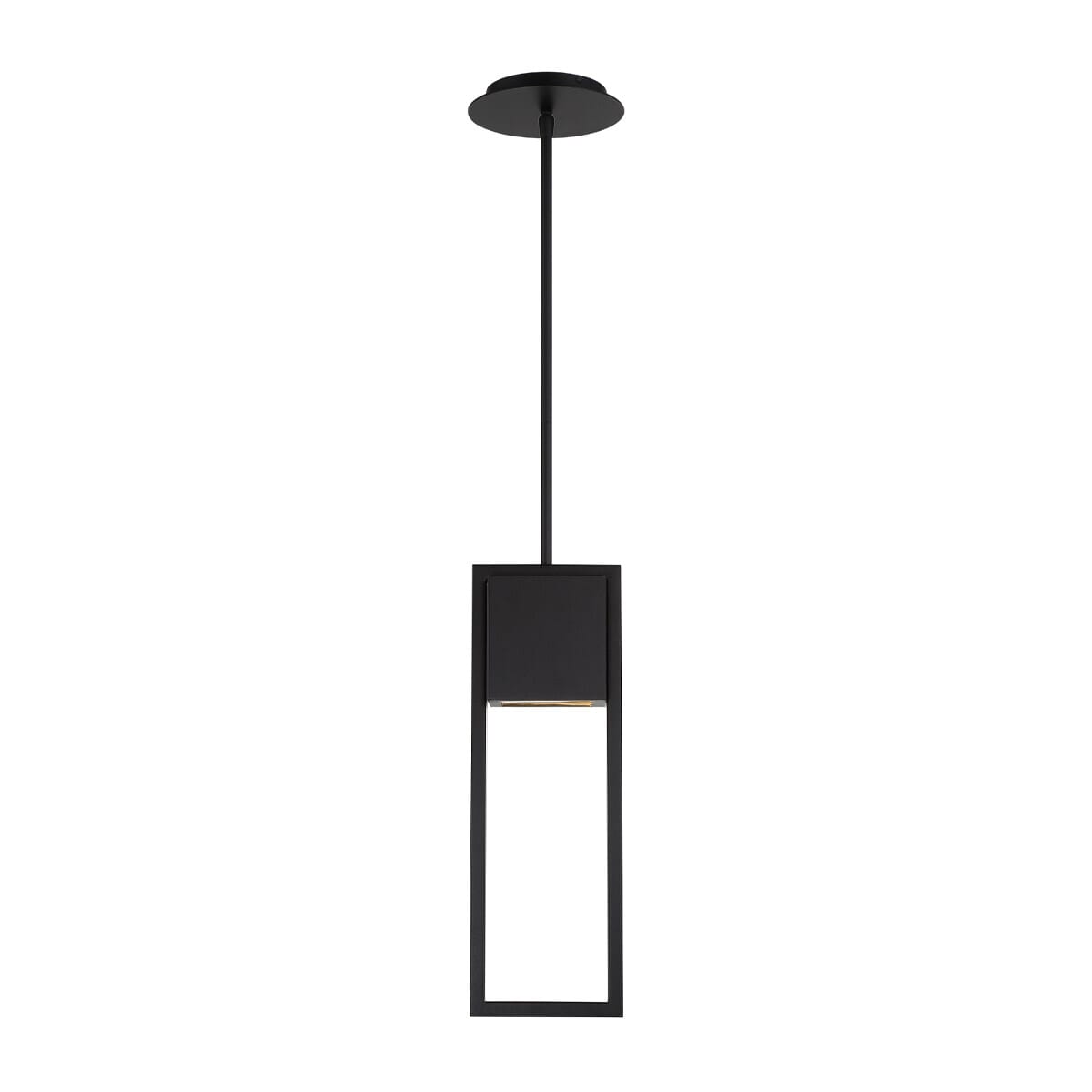 Black LED Pendant from the Archetype Collection