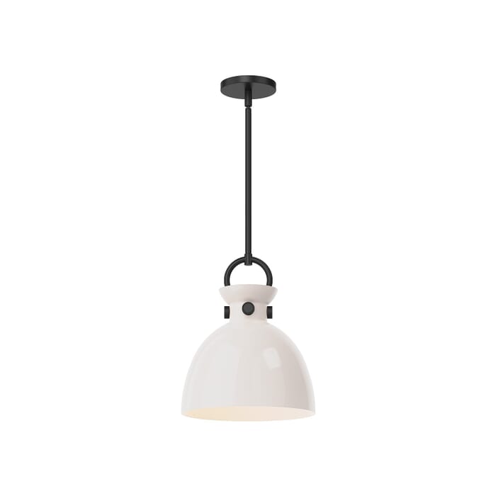 Waldo 1-Light Pendant in Matte Black Waldo 1-Light Pendant in Matte Black