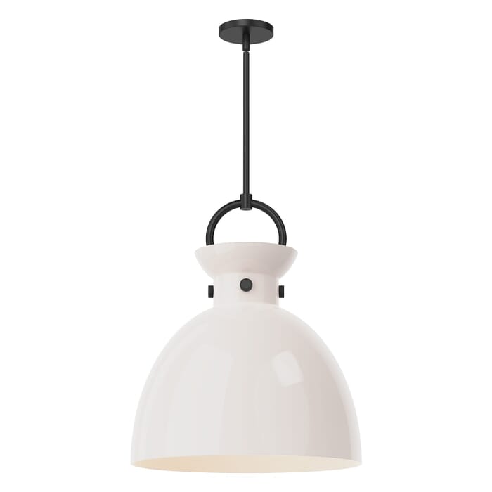 Waldo 1-Light Pendant in Matte Black Waldo 1-Light Pendant in Matte Black