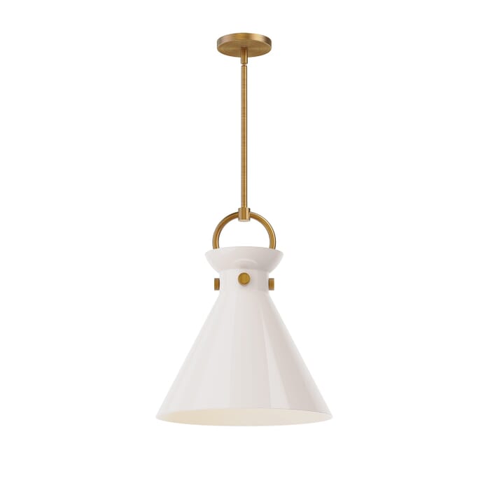 Emerson 1-Light Pendant in Aged Gold Emerson 1-Light Pendant in Aged Gold