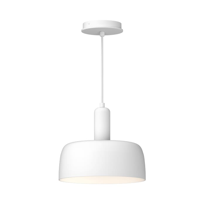 Adriano 1-Light Pendant in White Adriano 1-Light Pendant in White