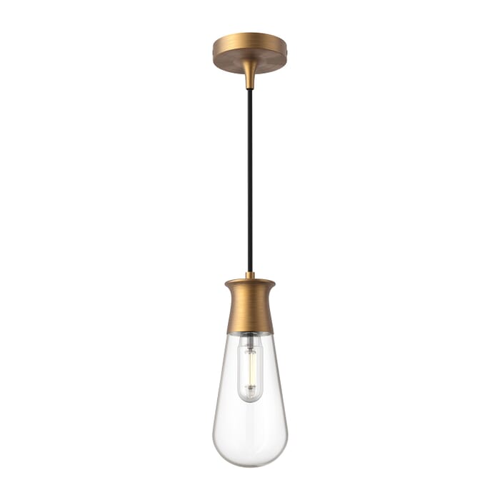 Marcel 1-Light Pendant in Aged Gold Marcel 1-Light Pendant in Aged Gold