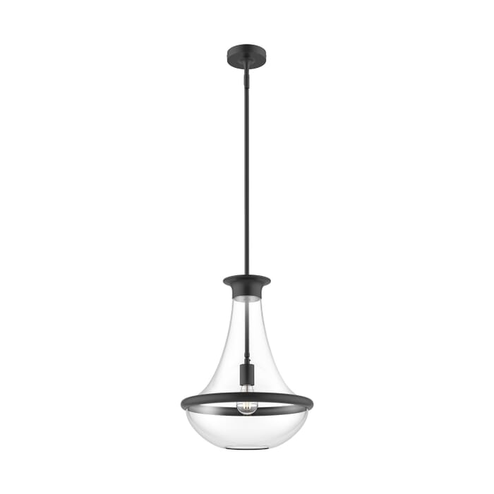 Marcel 1-Light Pendant in Matte Black Marcel 1-Light Pendant in Matte Black