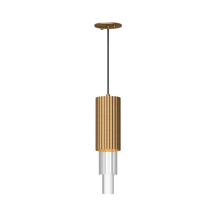 Bordeaux LED Pendant in Aged Gold Bordeaux LED Pendant in Aged Gold