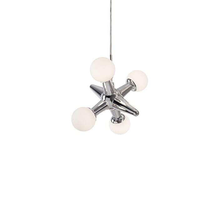Kuzco Jax LED Pendant Light in Chrome Kuzco Jax LED Pendant Light in Chrome