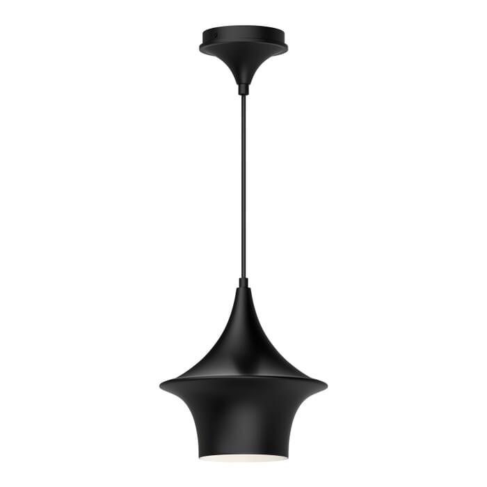 Emiko 1-Light Pendant in Matte Black Emiko 1-Light Pendant in Matte Black