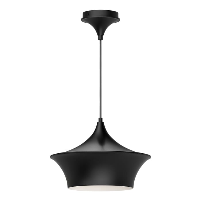 Emiko 1-Light Pendant in Matte Black Emiko 1-Light Pendant in Matte Black