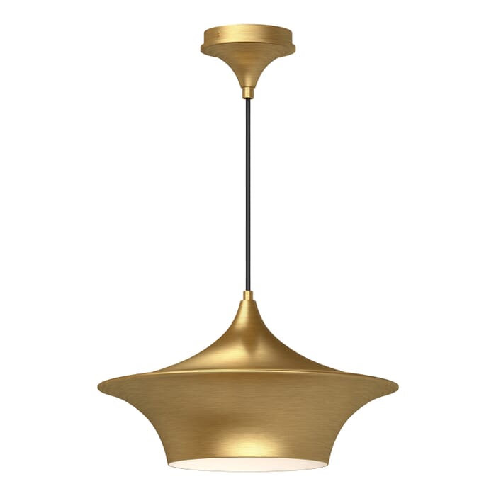 Emiko 1-Light Pendant in Brushed Gold Emiko 1-Light Pendant in Brushed Gold