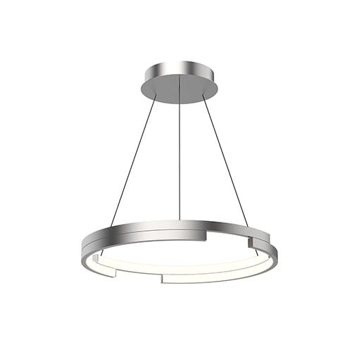 Kuzco Anello Minor Pendant Light in Brushed Nickel