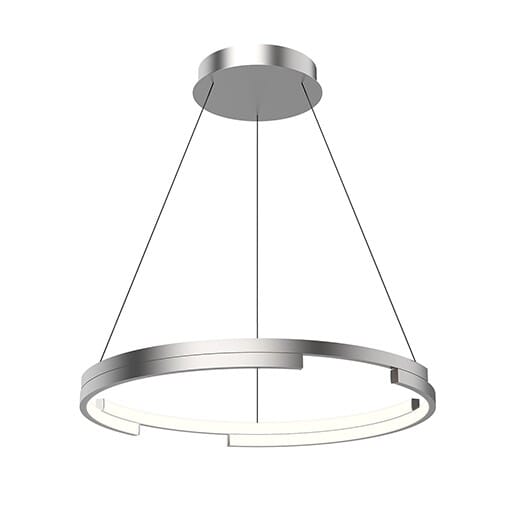 Kuzco Anello Minor Pendant Light in Brushed Nickel
