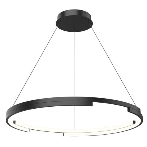 Kuzco Anello Minor Pendant Light in Black