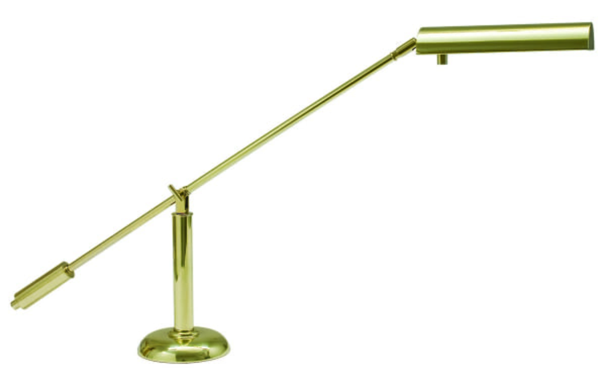 House Of Troy Polished Brass Upright Counter Balance Piano Lamp Lightsonline Com