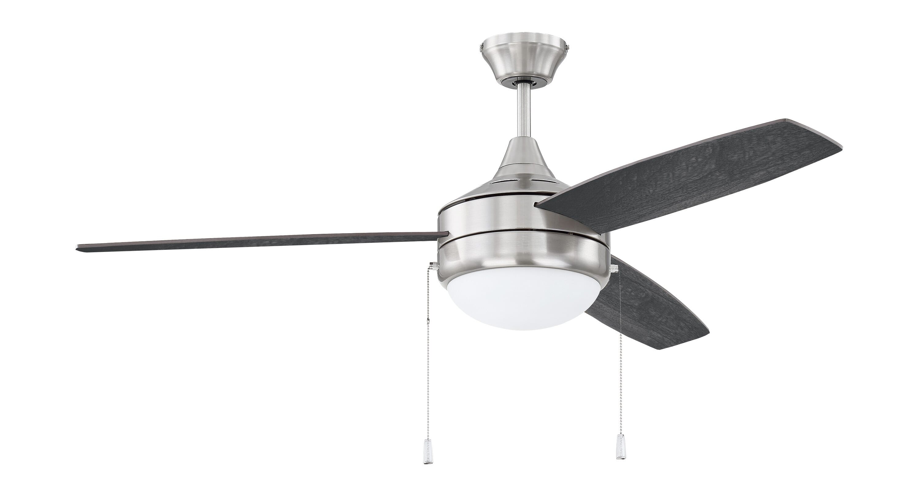 Craftmade 52" Phaze 3 Ceiling Fan in Brushed Polished Nickel