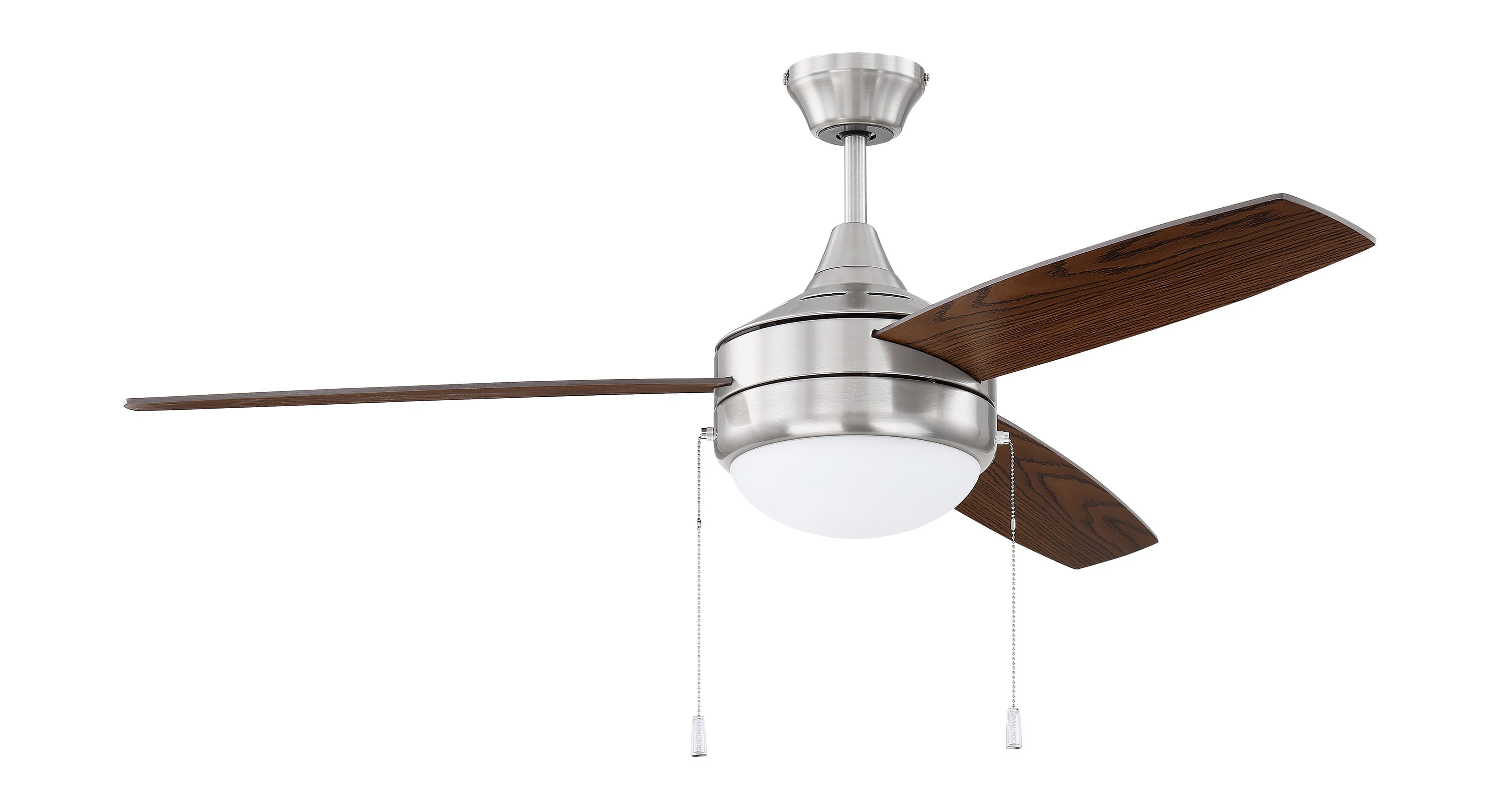 Craftmade 52" Phaze 3 Ceiling Fan in Brushed Polished Nickel