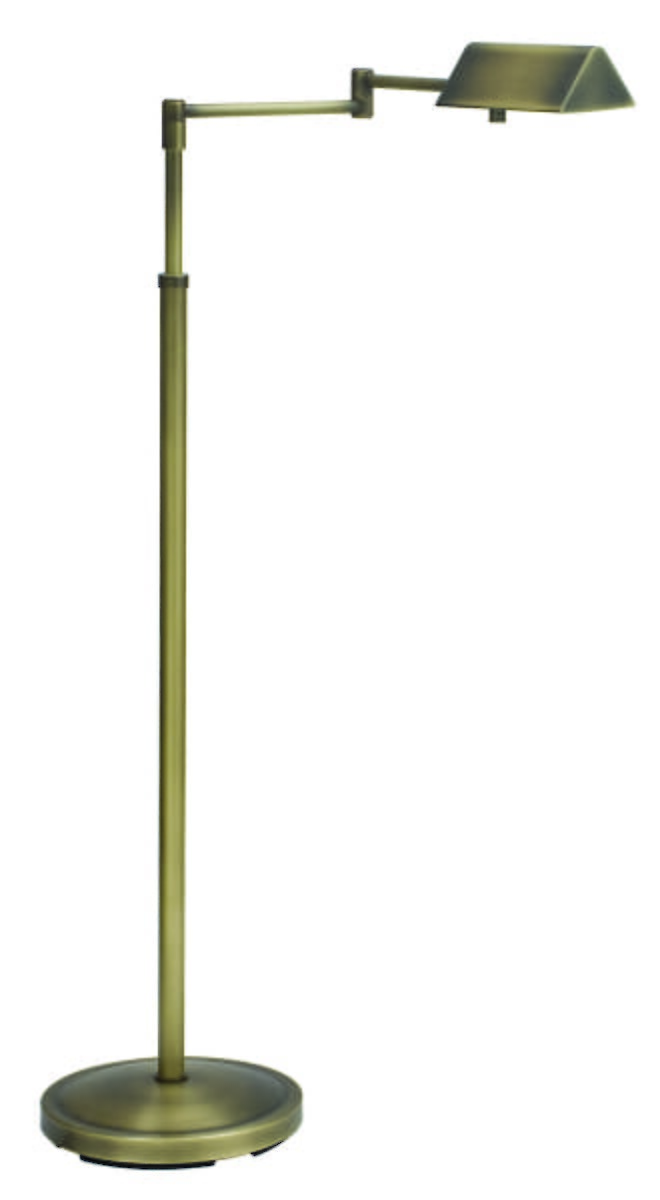 House of Troy Pinnacle Floor Lamp in Antique Brass