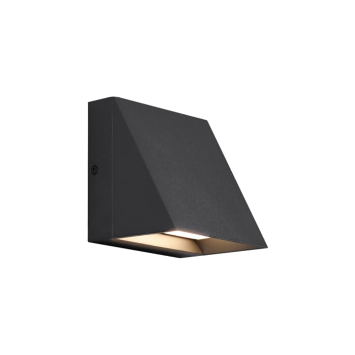 Tech Pitch LED 5" Outdoor Wall Light in Black Tech Pitch LED 5" Outdoor Wall Light in Black