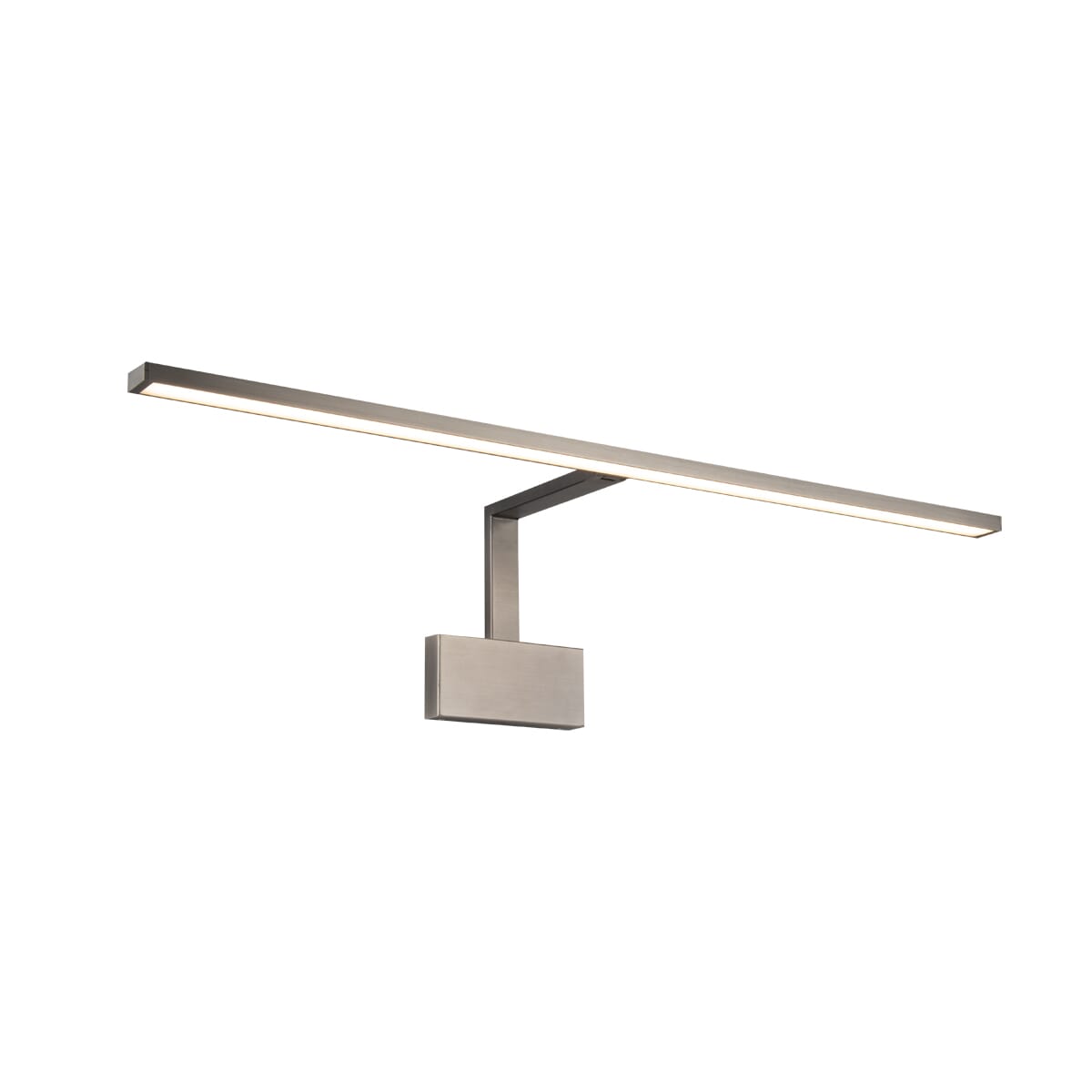 WAC Uptown 3000K Wall Sconce in Brushed Nickel - PL-52034-BN