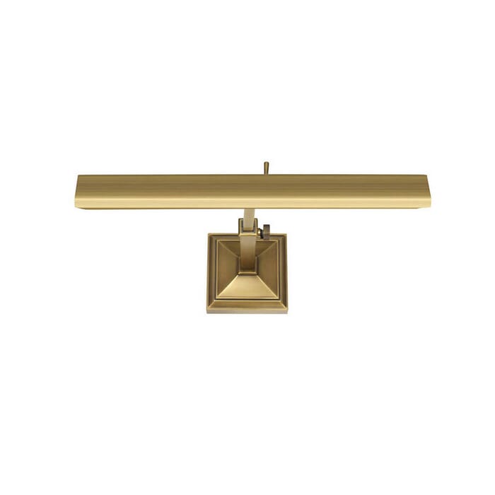 WAC Lighting 120V Hemmingway 14" LED Hard Wired Picture Light in Burnished Brass WAC Lighting 120V Hemmingway 14" LED Hard Wired Picture Light in Burnished Brass