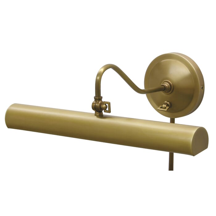 House of Troy 16" Library Lamp in Weathered Brass Finish House of Troy 16" Library Lamp in Weathered Brass Finish