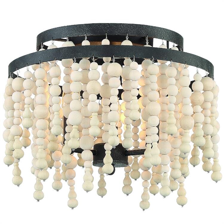Crystorama Poppy beaded ceiling light fixture - LightsOnline Blog