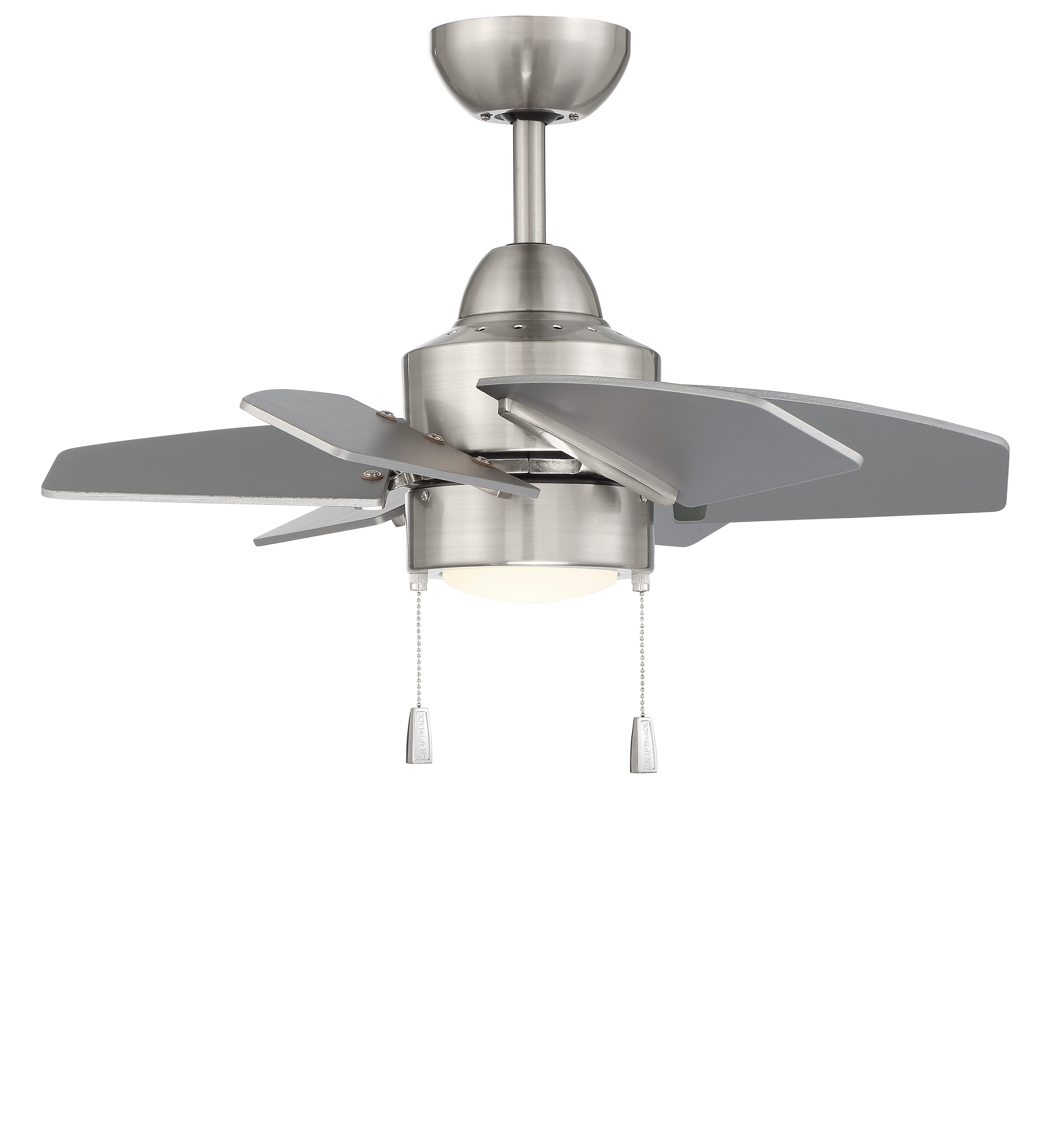 Craftmade Propel Ii Outdoor Ceiling Fan in Brushed Polished Nickel