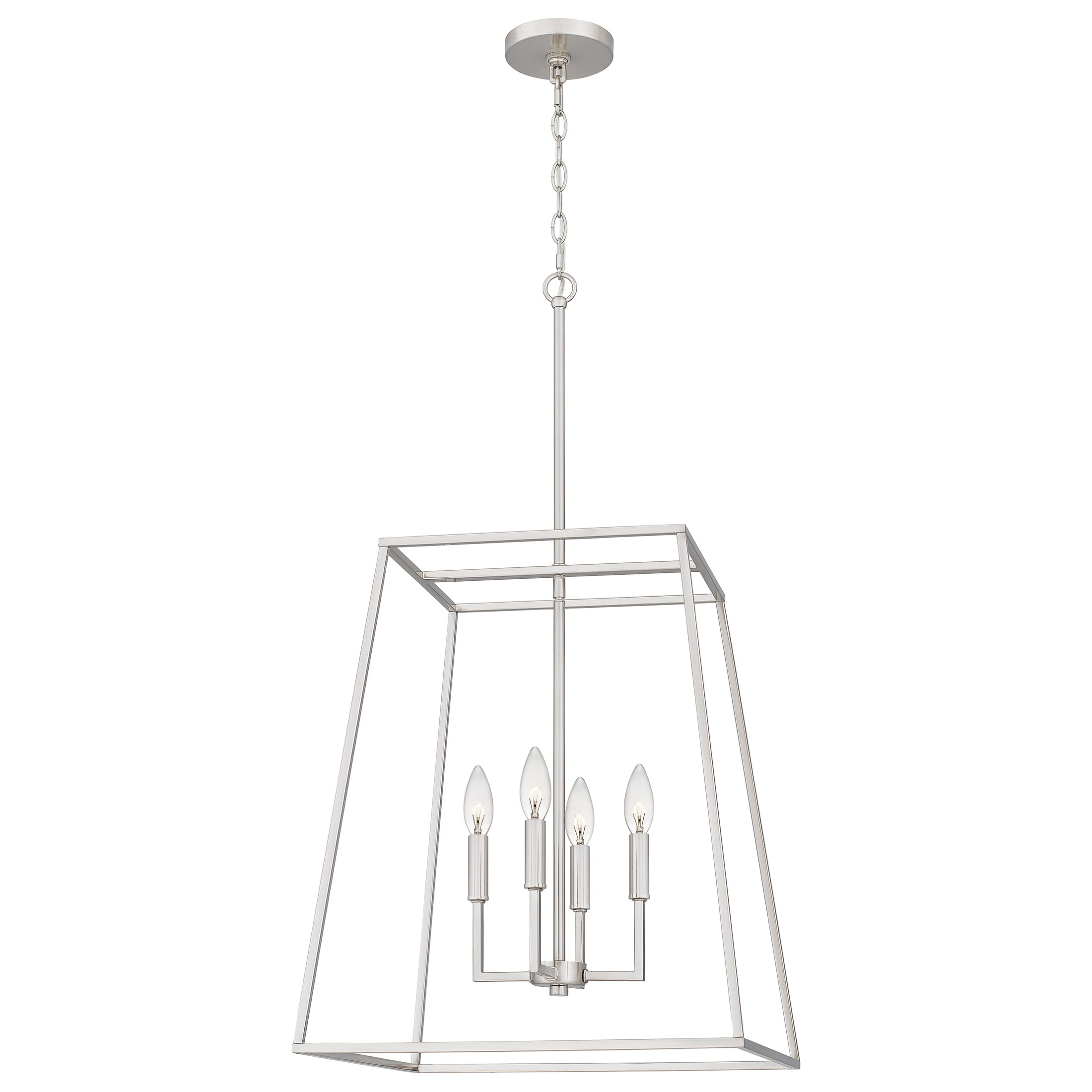 Prescott 4-Light Pendant in Brushed Nickel