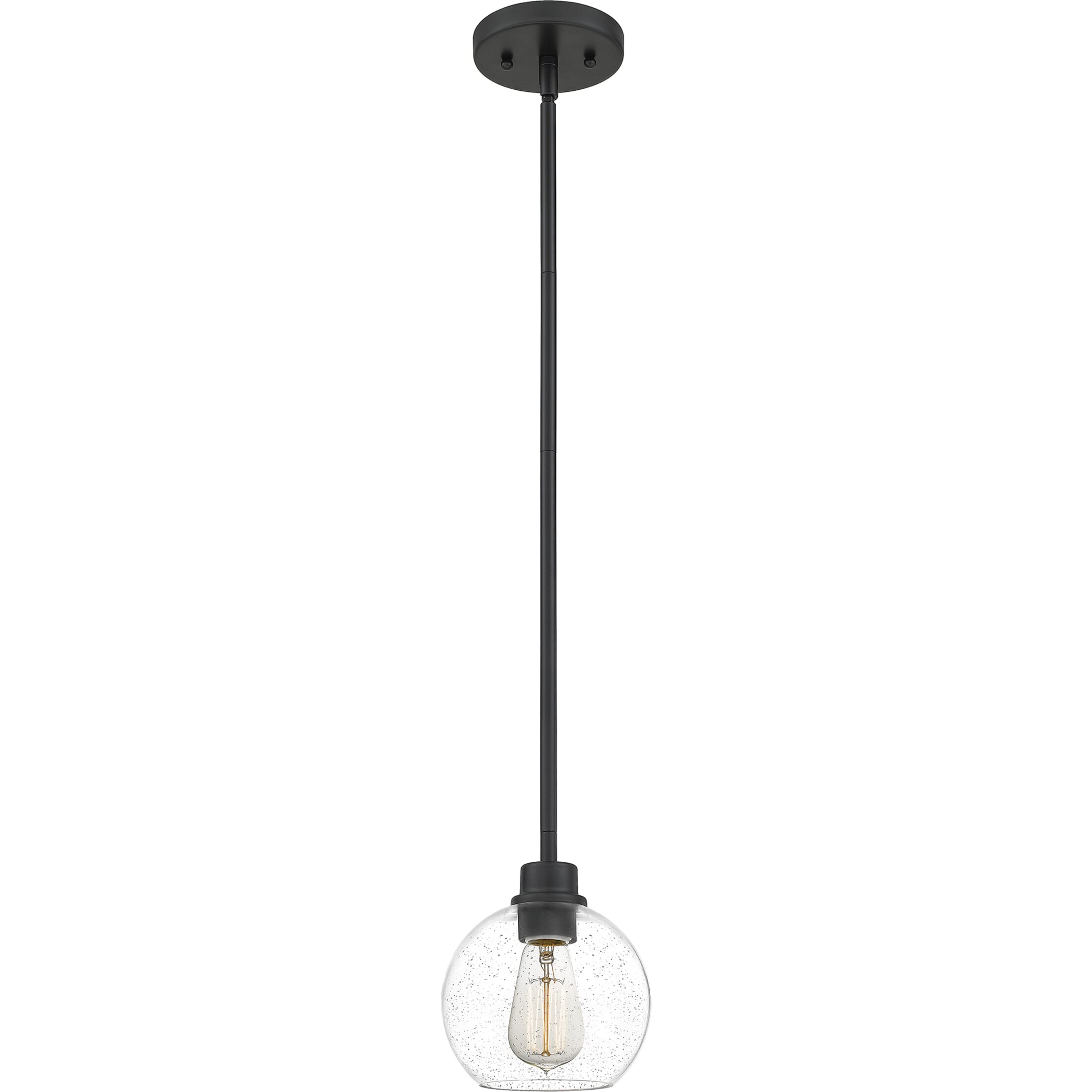 Pruitt 1-Light Mini Pendant in Matte Black