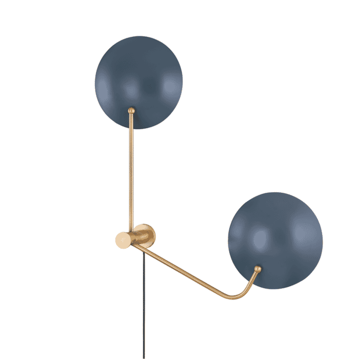 Troy Leif 2-Light Plug-In Sconce Troy Leif 2-Light Plug-In Sconce