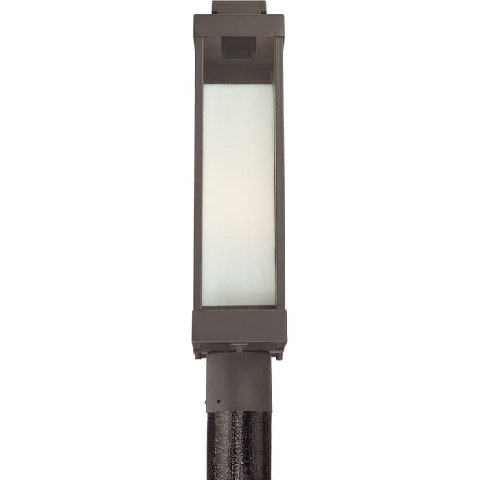 Quoizel Powell 5" Outdoor Post Light in Western Bronze Quoizel Powell 5" Outdoor Post Light in Western Bronze