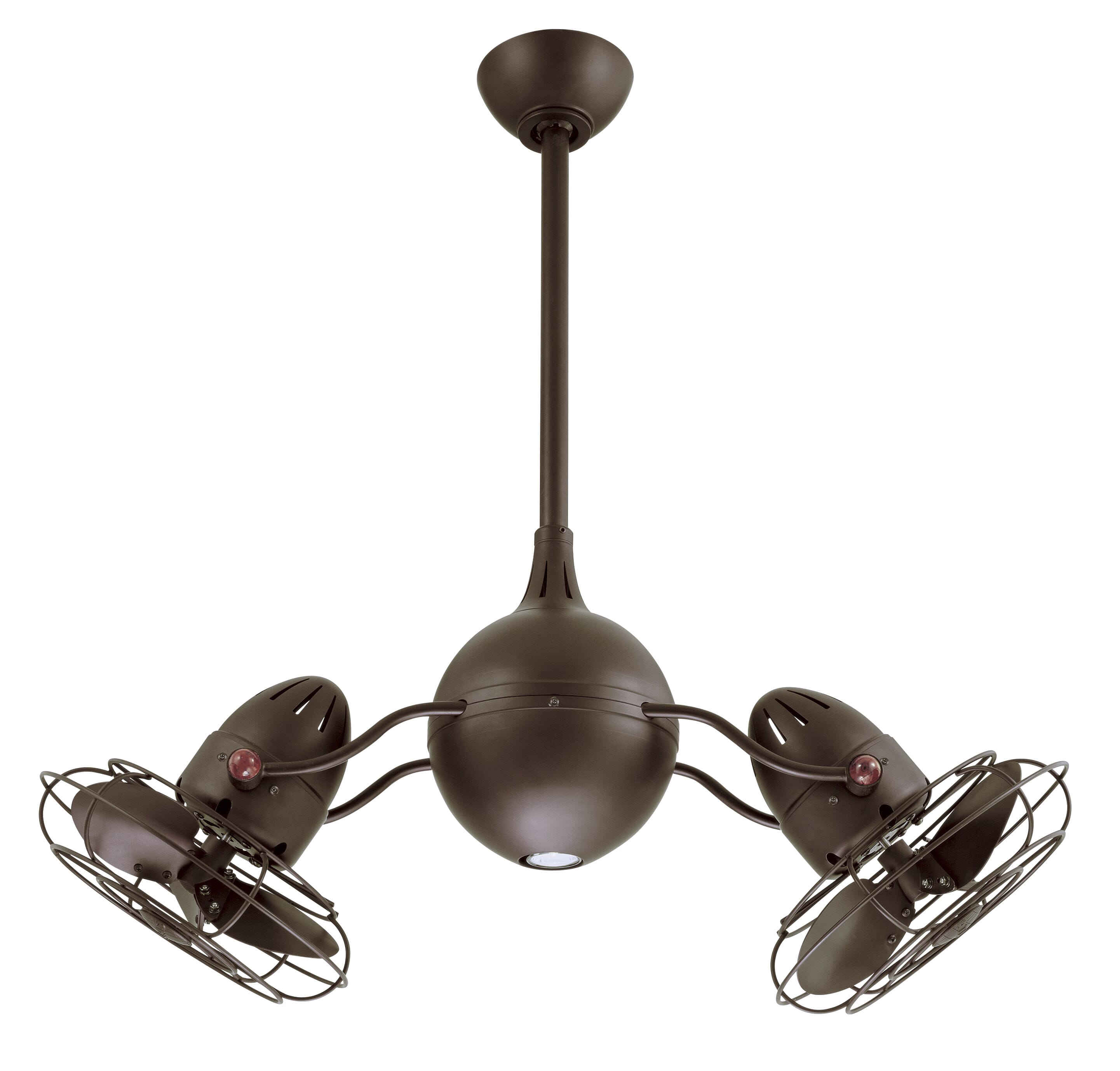 Matthews Acqua 37" Indoor Ceiling Fan in Textured Bronze