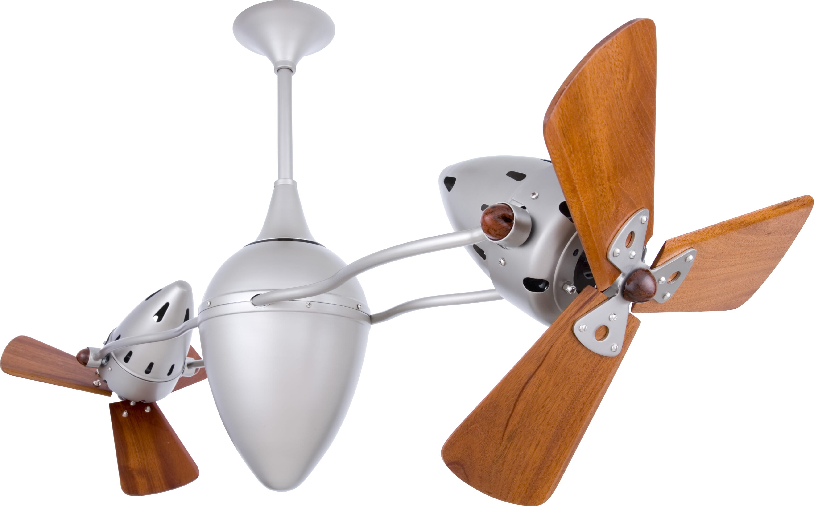 Matthews Ar Ruthiane 48" Indoor Ceiling Fan in Brushed Nickel