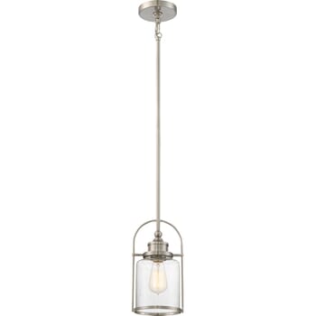 Quoizel Payson 7" Pendant Light in Brushed Nickel